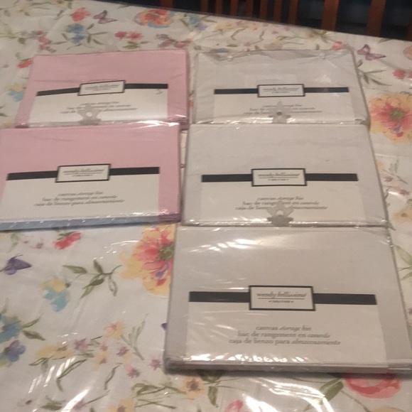 Wendy Bellissimo Canvas Storage Bins - Picture 11 of 13